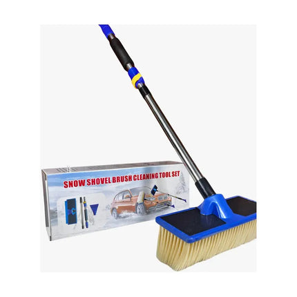 Cepillo Para Lavar Autos Extensible Gris