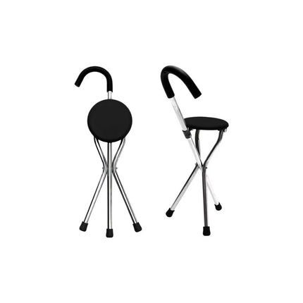 Baston Plegable Con Asiento Banco Móvil Liviano Resistente Generica