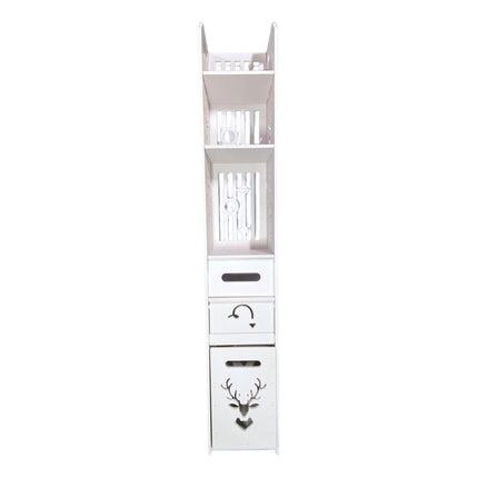 Organizador De Baño Mueble Madera Zy8059-20 V