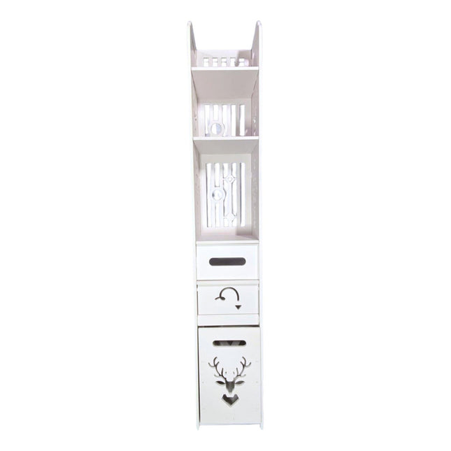 Organizador De Baño Mueble Madera Zy8059-20 V