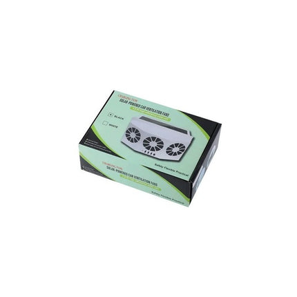 Ventilador Refrigerador Solar Para Auto En Ventana