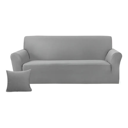 Funda Elastica Para Sillon 3 Cuerpos Gris