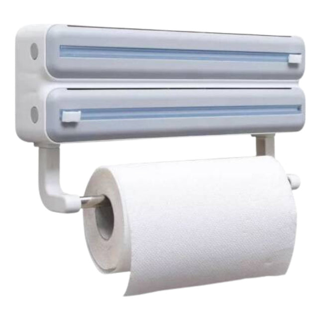 Dispensador De Nylon Y Papel Aluminio Con Porta Servilletas