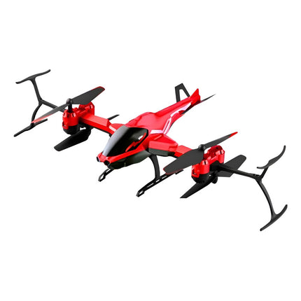 Drone Avion Con Control Remoto Luces Led Lh-x73 Blanco
