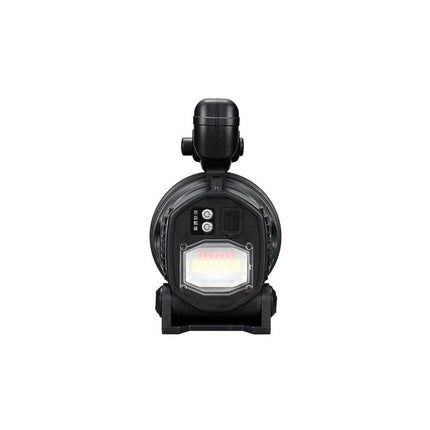 Foco  Faro Led Recargable 1700 Lumenes  Caza / Pesca  Blanco Negro