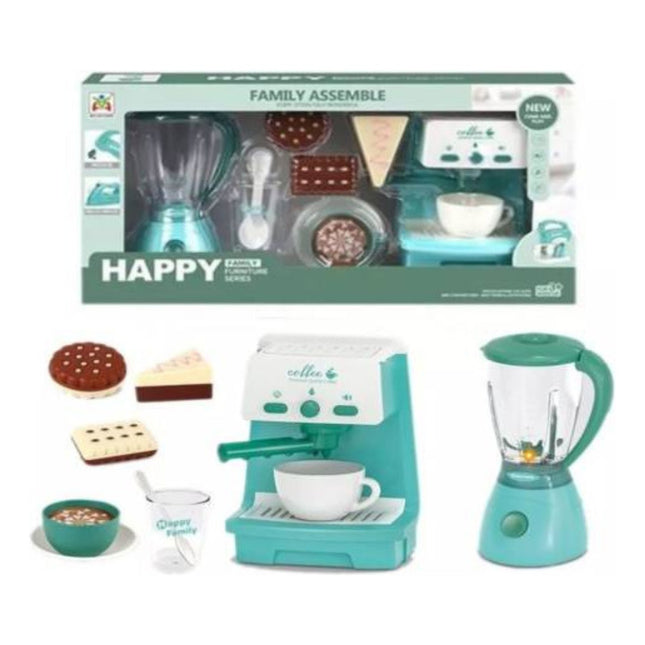 Set De Electrodomésticos De Juguete Con Luz Y Sonido