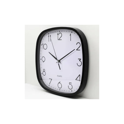 Reloj De Pared  25x25x2cm  Cwq00065/6 Negro