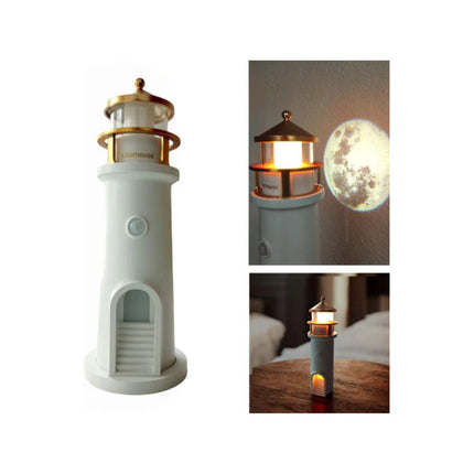 Faro Proyector De Luna Con Carga Usb X