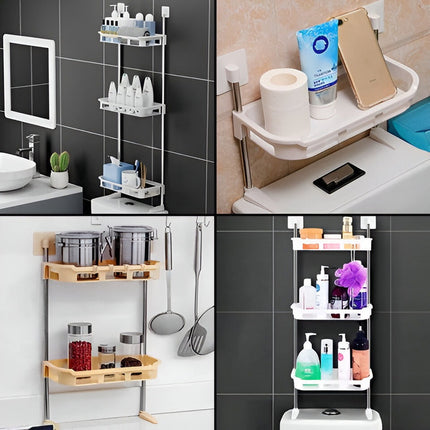 Organizador De Baño Para Sobre Inodoro Mochila Blacno