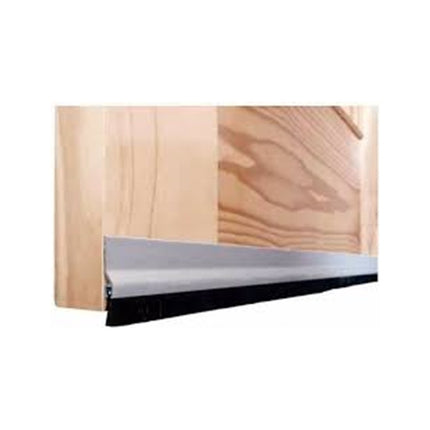 Zocalo Burlete  Para Puerta  Con Goma 1mts V