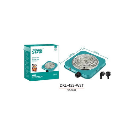 Anafe Cocina Electrica  Hot Plate Winning Star St-9634  Verde