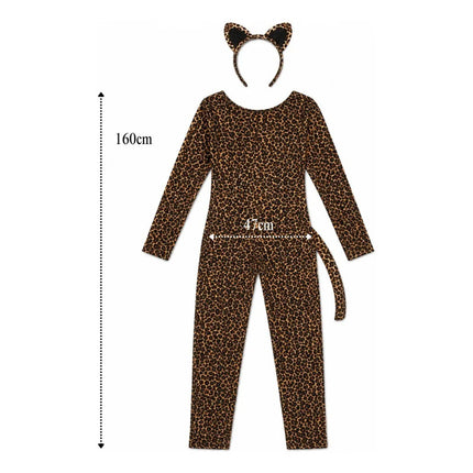 Disfraz Para Adultos Leopardo Carnaval, Halloween, Eventos Leopardo M