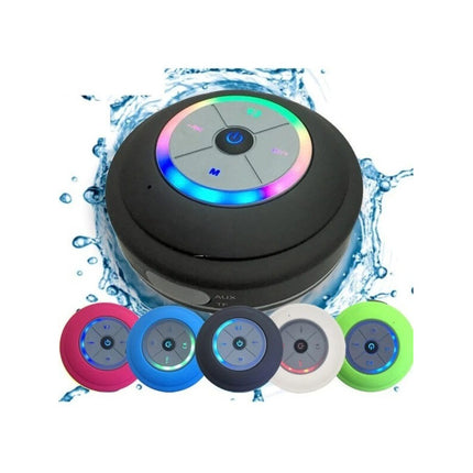 Parlante Rgb Resistente Al Agua Bluetooth Ducha Rgb