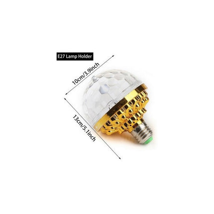 Lampara Led Giratoria Fiestas Nuevo Rgb Led 6w Discoteca Pro Rgb Rgb