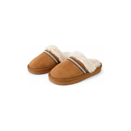 Pantuflas Forradas  Camel  Cgs00729/30/31 Camel Forrada 38