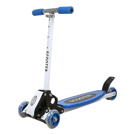 Tripatin Monopatin  Scooter Plegable Aluminio Liviano Azul