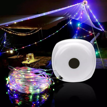 Guirnalda Luciernaga  Led Multicolor Usb Enrollable 8 Metro Multicolor Multicolor