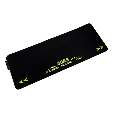 Mousepad Gamer Pc Con Luz Led Rgb Usb S4000 Negro Fnatic