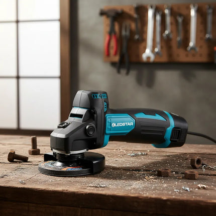 Amoladora Portátil Recargable Ledstar Lh-am01 Celeste 5