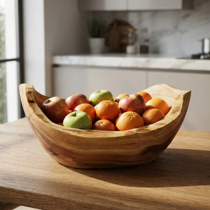 Fuente De Madera Diseño Orgánico Y Bordes  Chw03888 Madera
