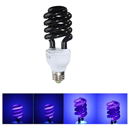 Lampara De Tubo Luz Negra Fiesta Fluo Para Salón 40w Vidrio Violeta