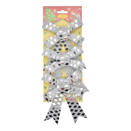 Moñas Navideñas X3 Unidades 12x9cm Ccm00888 V