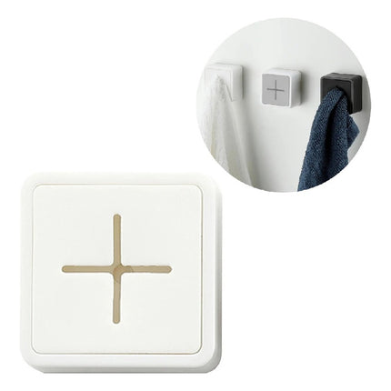 Soporte Adhesivo Para Toalla O Paño Forma Cubo