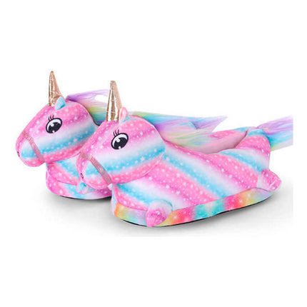 Pantuflas Unicornio Talle Unico