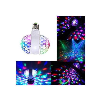 Lampara Disco Ld Doble Rgb Colores Pase E27 Rgb Rgb