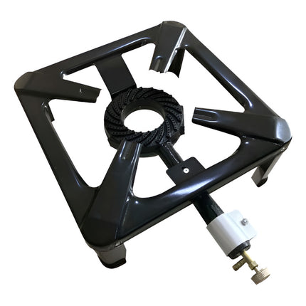 Anafe Simple Cuadrado Krain 30×30 Negro