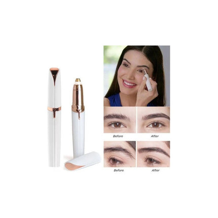 Depilador Recortador  Cejas + Removedor De Vello Facial Negro0