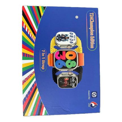 Reloj Inteligente T24 Champion Edition 7 Mallas V