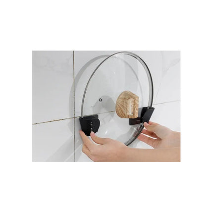 Soporte Autoadhesivo Para Tapas De Ollas Por Par