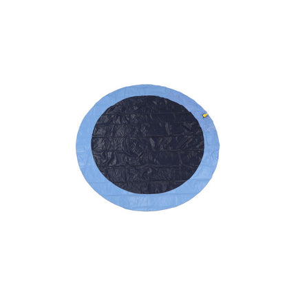 Piscina De Agua Con Aspersor Para Mascotas Diametro 1,5m Azul