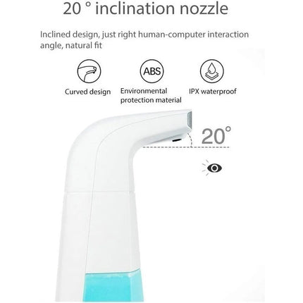 Dispensador Automatico Jabón Liquido Alcohol En Gel Baño  Blanco