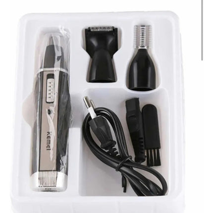 Depiladora Rasuradora Vello Nariz Cejas Orejas Recargable Color N