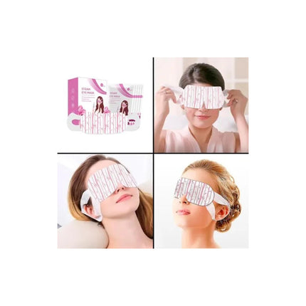 Mascara Relajante Para Ojos  Vapor Anti Ojeras Alivio