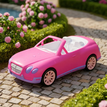 Auto Rosado Para Muñecas 42x19x11cm Ty373016 Rosa Chicle