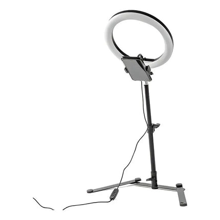 Aro Luz Led 26 Cm Diámetro Trípode 1.5 M Alto Nuevo Modelo  Negro Varios