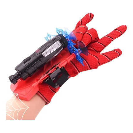 Lanzador De Dardo Tela De Araña 15x7.5cm Rojo Y Azul