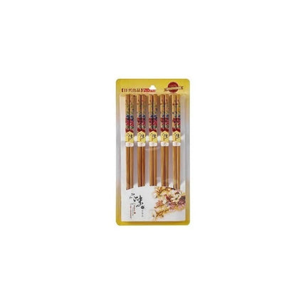 Palitos De Sushi Bambú Pack 10 Pares Reutilizables