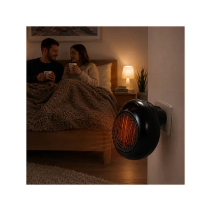 Caloventilador Calefactor   Wonder Heater Pro  Negro