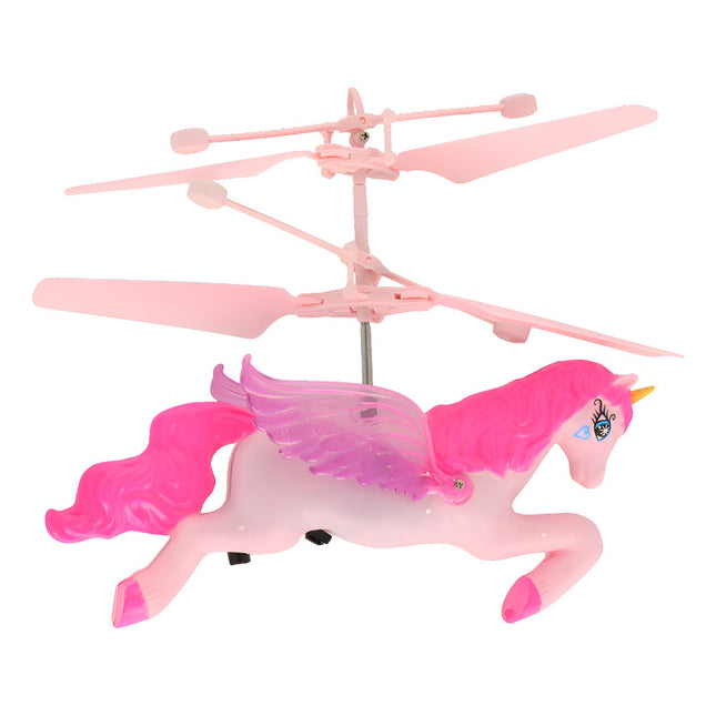 Caballo Volador Levita Carga Usb Rosado