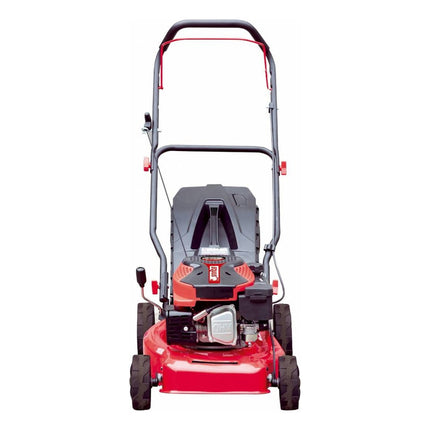 Cortadora De Césped Eléctrica Con Bolsa Recolectora De 1200w Rojo