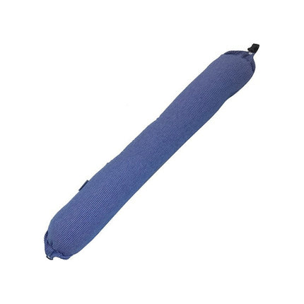 Almohada De  Viaje Varios Modos De Uso Forma U Gris, Azul, Negro Rayado