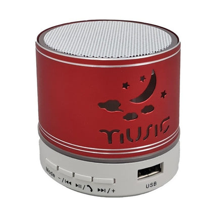 Parlante Portable Cilindrico C/bluetooth Sd+fm Varios