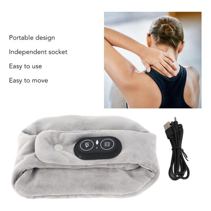 Masajeador De Cuello Vibratorio De Compresa Caliente V