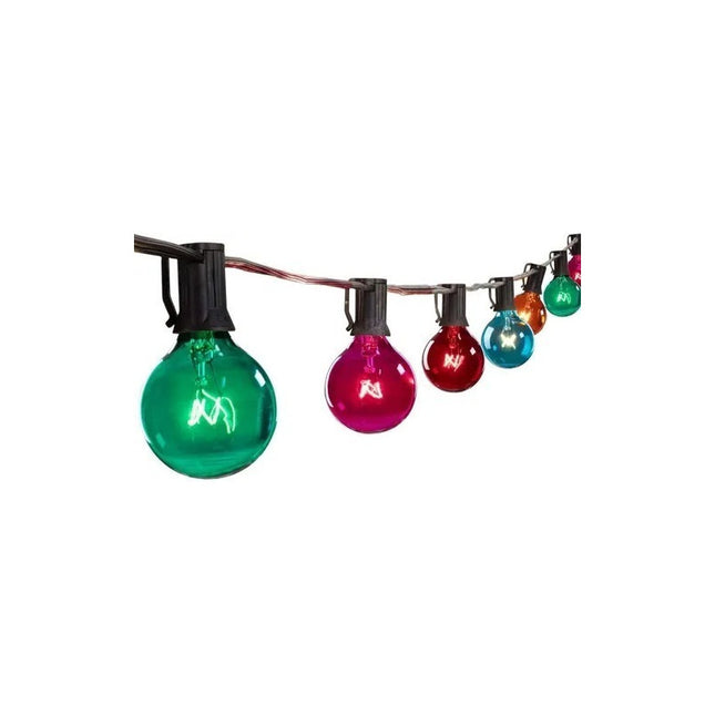 Guirnalda Luces De Colores 25 Luces  7.3 Mts   Varios