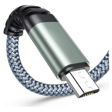 Cable  Usb Tipo C Malla Super Reforzado Treqa 1 Metro 3.4a Varios