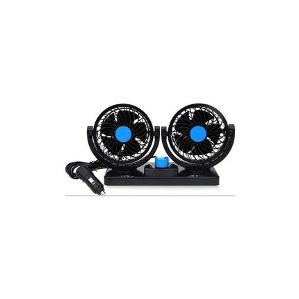 Ventilador Doble Para Auto Rotación De 360 Alta Calidad  N/a